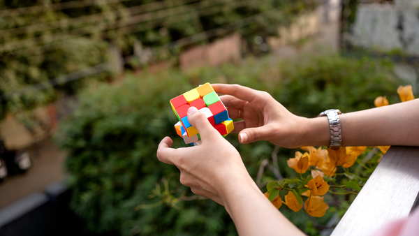 How Solving a Rubik's Cube Can Relieve Mental Stress?