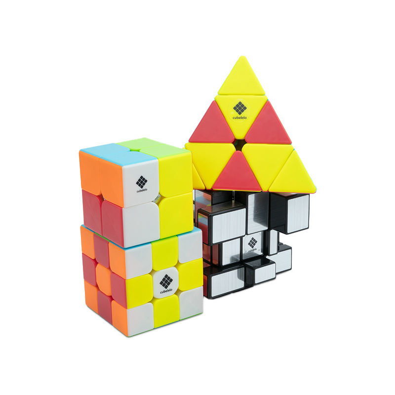 Drift 2x2, 3x3, Pyraminx & Silver Mirror Gift Box