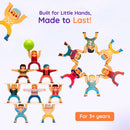 TinkerBox Stack & Balance Acrobat Human Tower