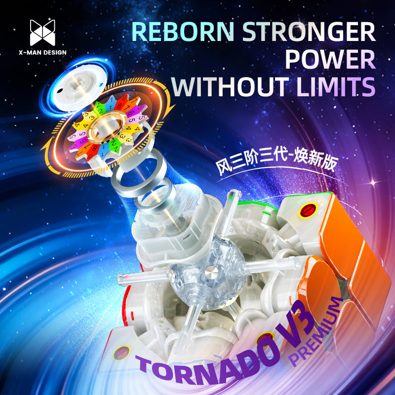 Buy QiYI X-Man Tornado 3x3 V3 Premium (Magnetic) Speed Cube Online
