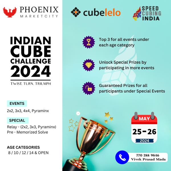 Indian Cube Challenge May 2024 | Competition