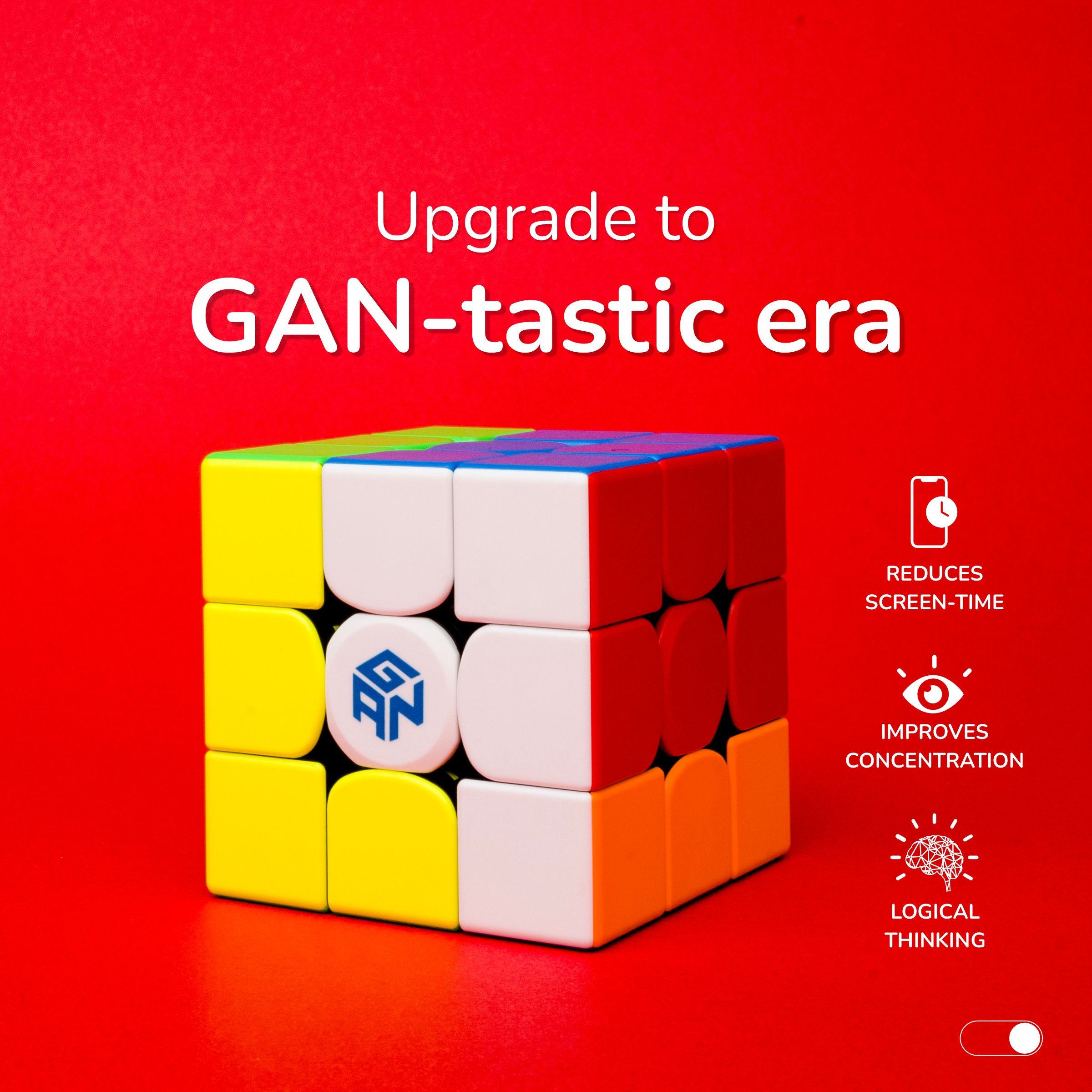 Buy 3x3 GAN 356 M Magnetic Cube Puzzle Online