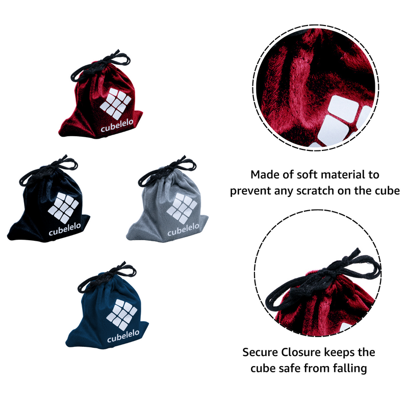 Cubelelo Cube Pouch (Pack of 4)