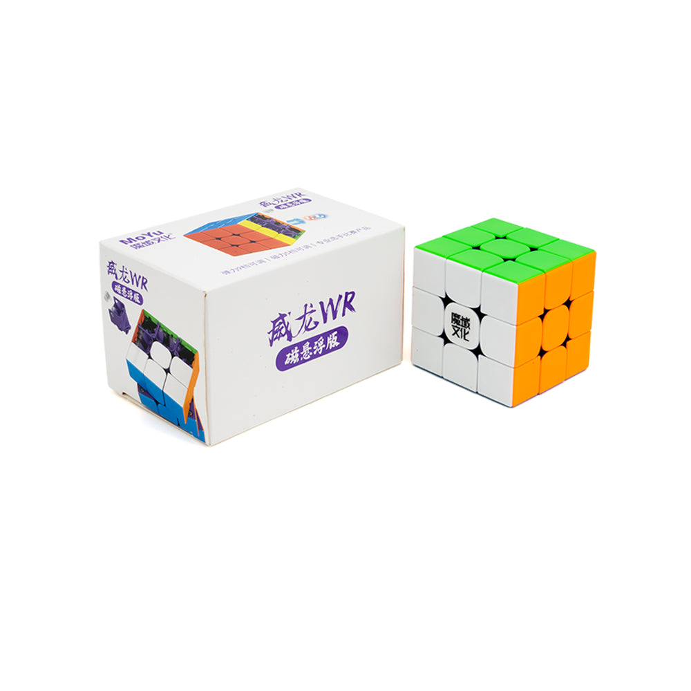 MOYU Rubik's Cube: 3X3X3 Veyron WRM Rubik's Cube Magnetic Lite