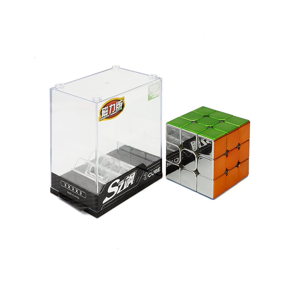 Buy 3x3 Cyclone Boys Metallic 3x3 Magnetic Speed Cube Online