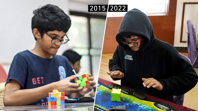 First WCA Competition - Naren Ramesh