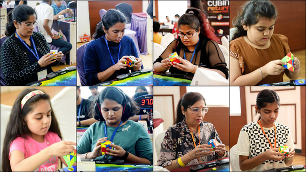 Separate Category for Females in Cubing