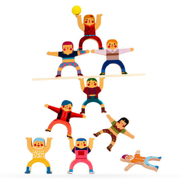 TinkerBox Stack & Balance Acrobat Human Tower
