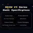 Buy Cubelelo RS3M v5 3x3 Cube Magnetic MagLev Ball-Core UV Robot Box (Dual-Adjustment) Speed Cube