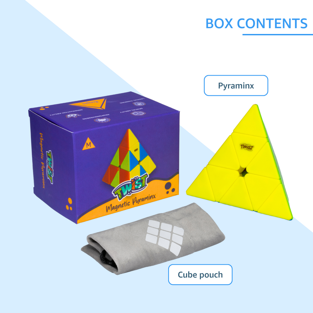 Buy Twist Pyraminx M Magnetic Puzzle | Cube Lelo