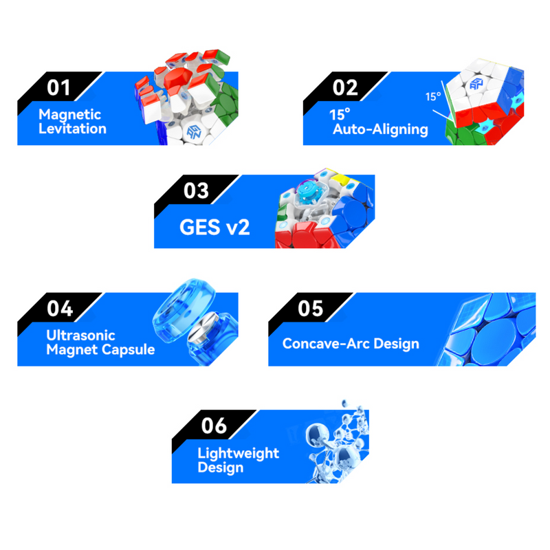 GAN Megaminx MagLev (UV Coated)