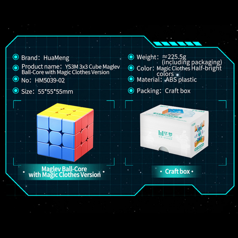 MoYu HuaMeng YS3 M 3x3 (Magnetic)