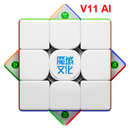 MoYu WeiLong v11 AI 3x3 (Magnetic, MagLev, Gyroscope UV)