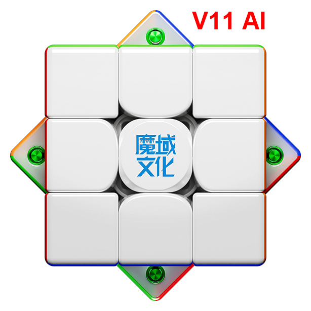 MoYu WeiLong v11 AI 3x3 (Magnetic, MagLev, Gyroscope UV)