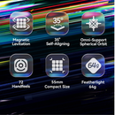 GAN V100 3x3 (Magnetic, MagLev, Core Magnets)