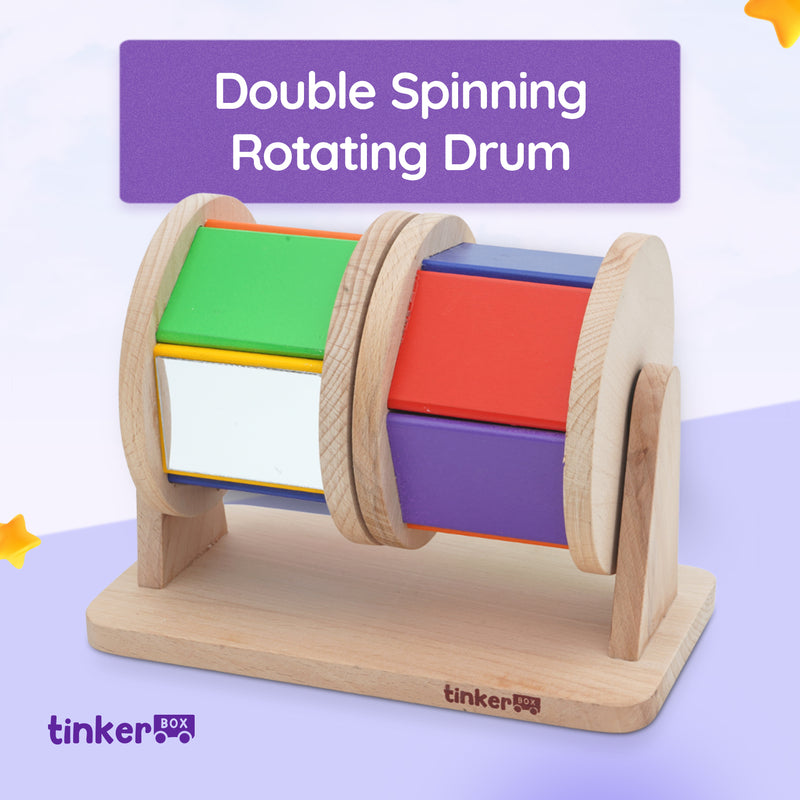 TinkerBox Double Spinning Drum