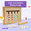 TinkerBox Color and Pattern Sliding Puzzle Game