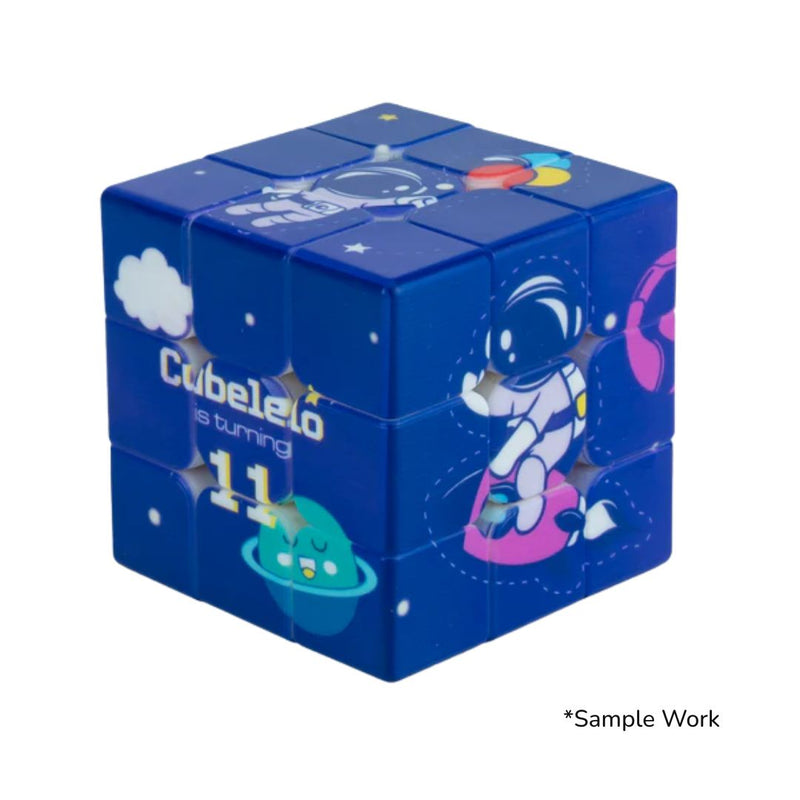 Cubelelo Customized Printed Cube