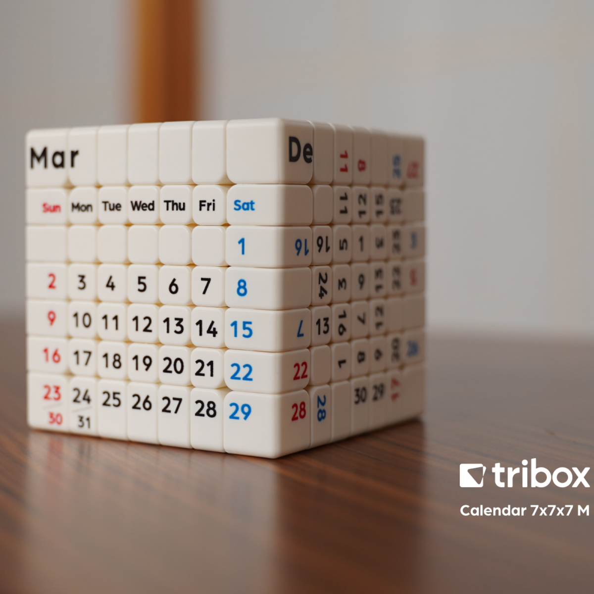 Buy Z-Cube+Tribox 7x7 Calendar Cube (Magnetic) Speed Cube Online