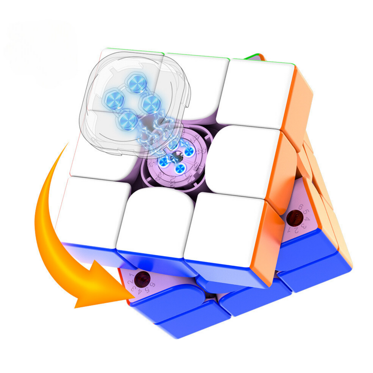 Buy DaYan ZhanChi v5 M 3x3 Refurbished Speed Cube Online | Cubelelo
