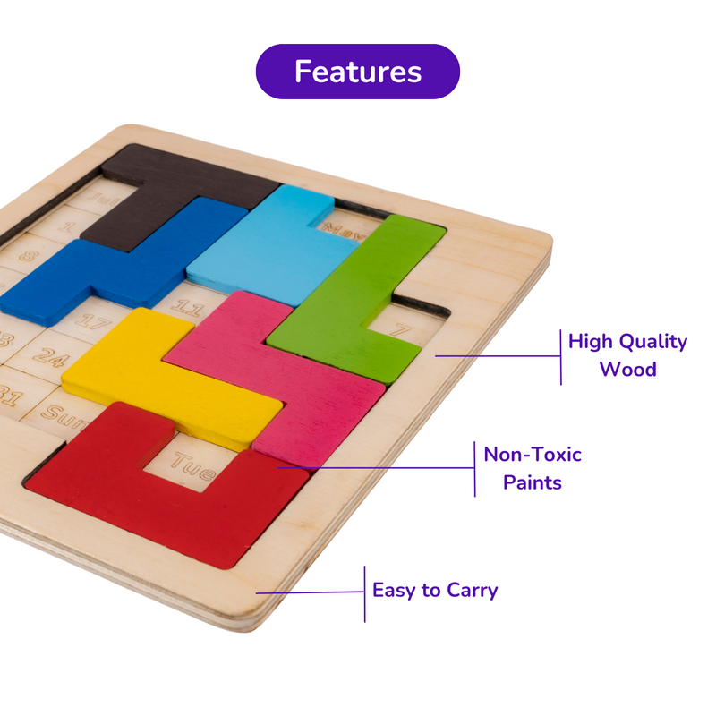 Drift Weekday Calendar Puzzle