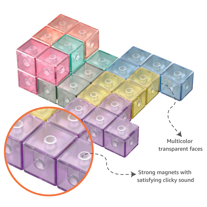 Cubelelo Magnetic Building Blocks