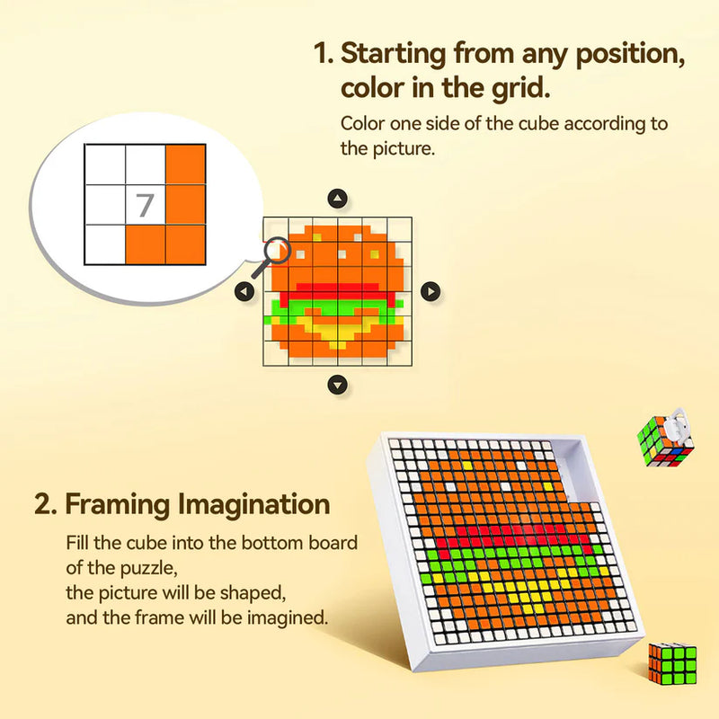 GAN Mosaic Cubes 10x10 (Pack of 100)