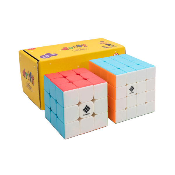Drift 3x3 & 4x4 Stickerless Cube Gift Box
