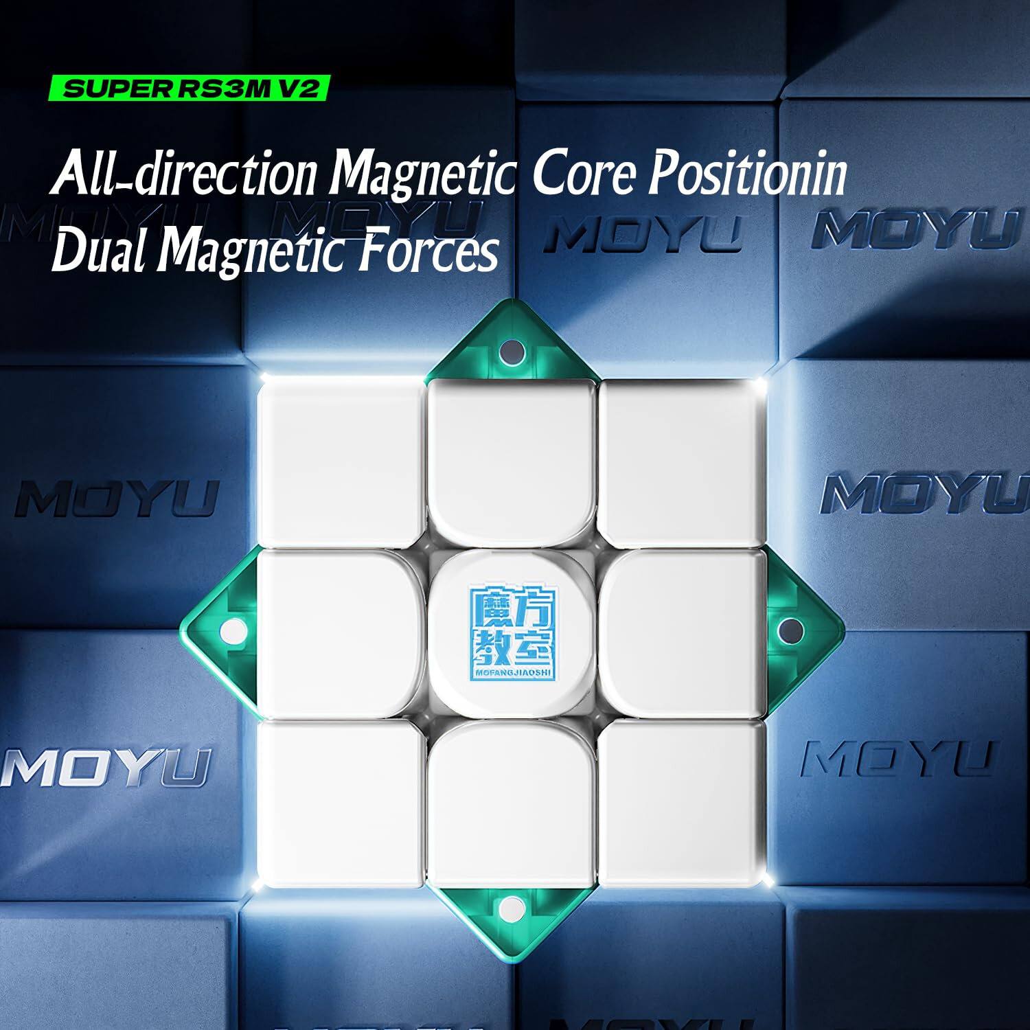 Core Corner Buy MoYu Super RS3 M v2 3x3 Magnetic | Cube Lelo