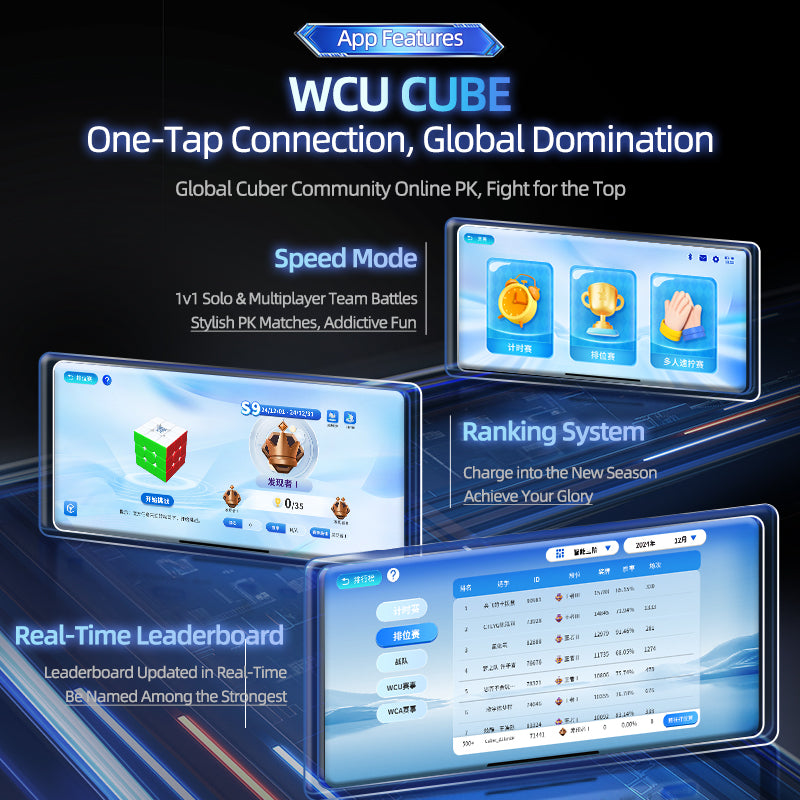 Buy MoYu Super WeiLong v2 AI Gyroscope Smart Cube Speed Cube Online ...