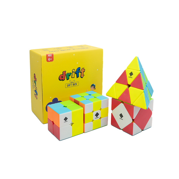 Drift 2x2, 3x3, Pyraminx & Skewb Gift Box