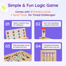 TinkerBox Color and Pattern Sliding Puzzle Game