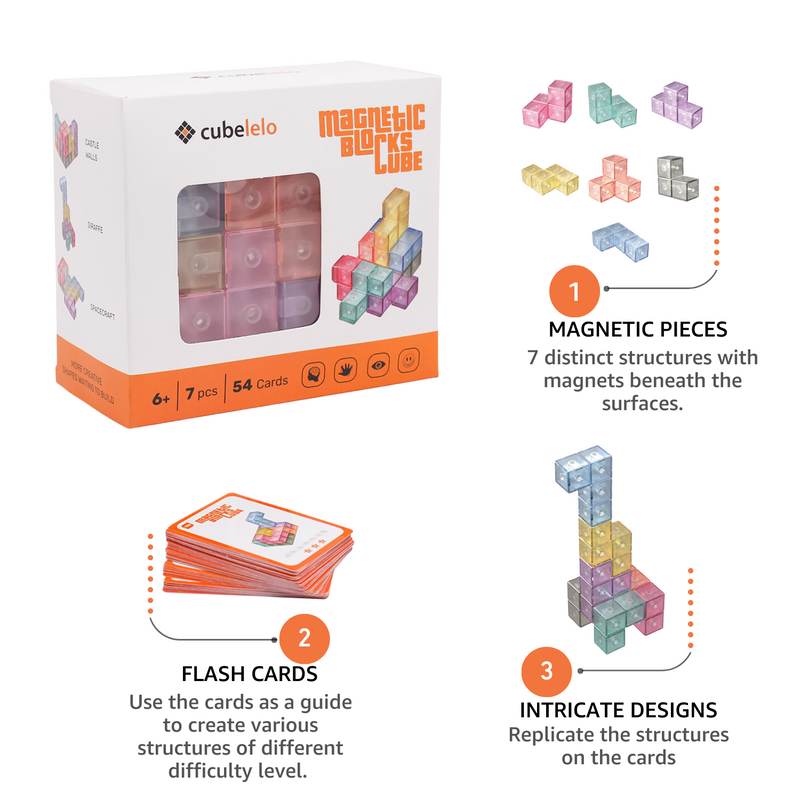 Cubelelo Magnetic Building Blocks