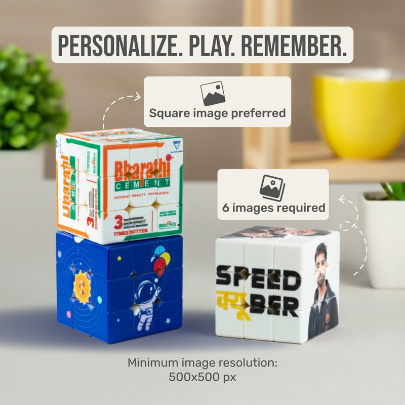 Cubelelo Customized Printed Cube
