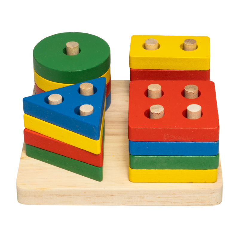 Wooden stacking blocks sales