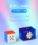 MoreTry Tianma X3 + ZCUBE Edition 3x3 (Magnetic)