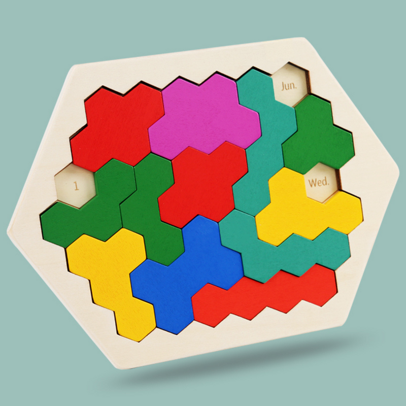 Drift Honeycomb Weekday Calendar Puzzle