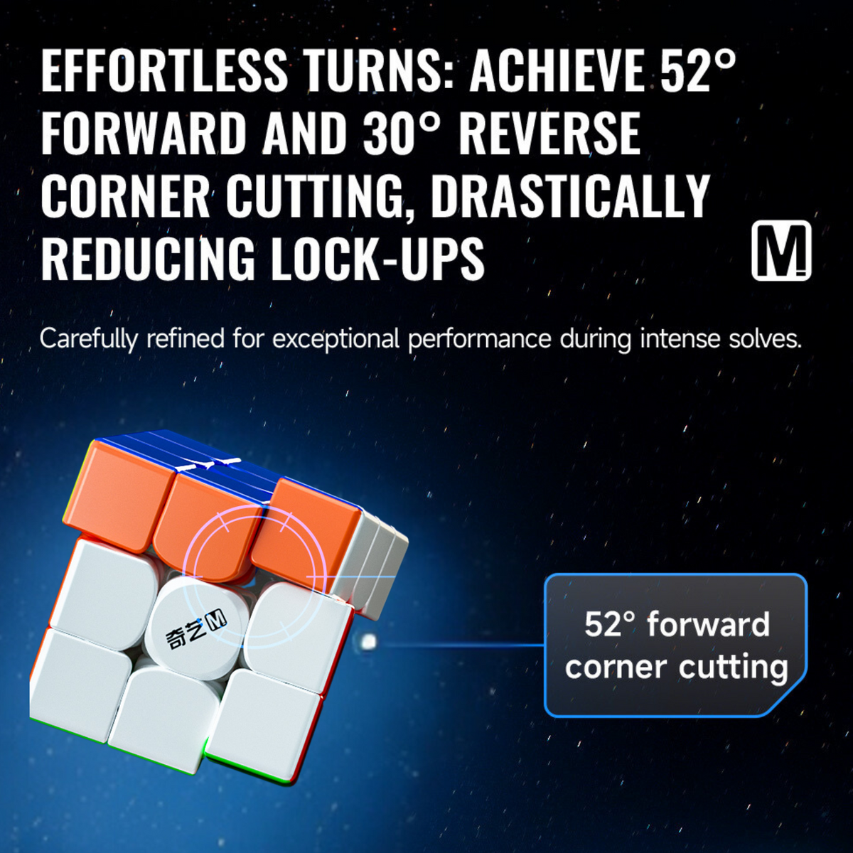 Buy QiYi Warrior M Pro 3x3 Magnetic Speedcube Online | Cubelelo