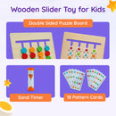 TinkerBox Color and Pattern Sliding Puzzle Game