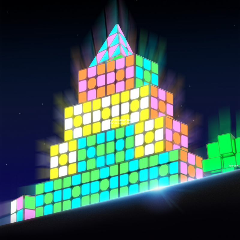 QiYi 3x3 Cube (Fluorescent stickers)