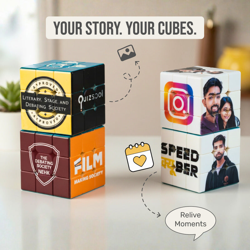Cubelelo Customized Printed Cube