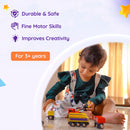 TinkerBox Premium Wooden Toy Train Set (Magnetic)