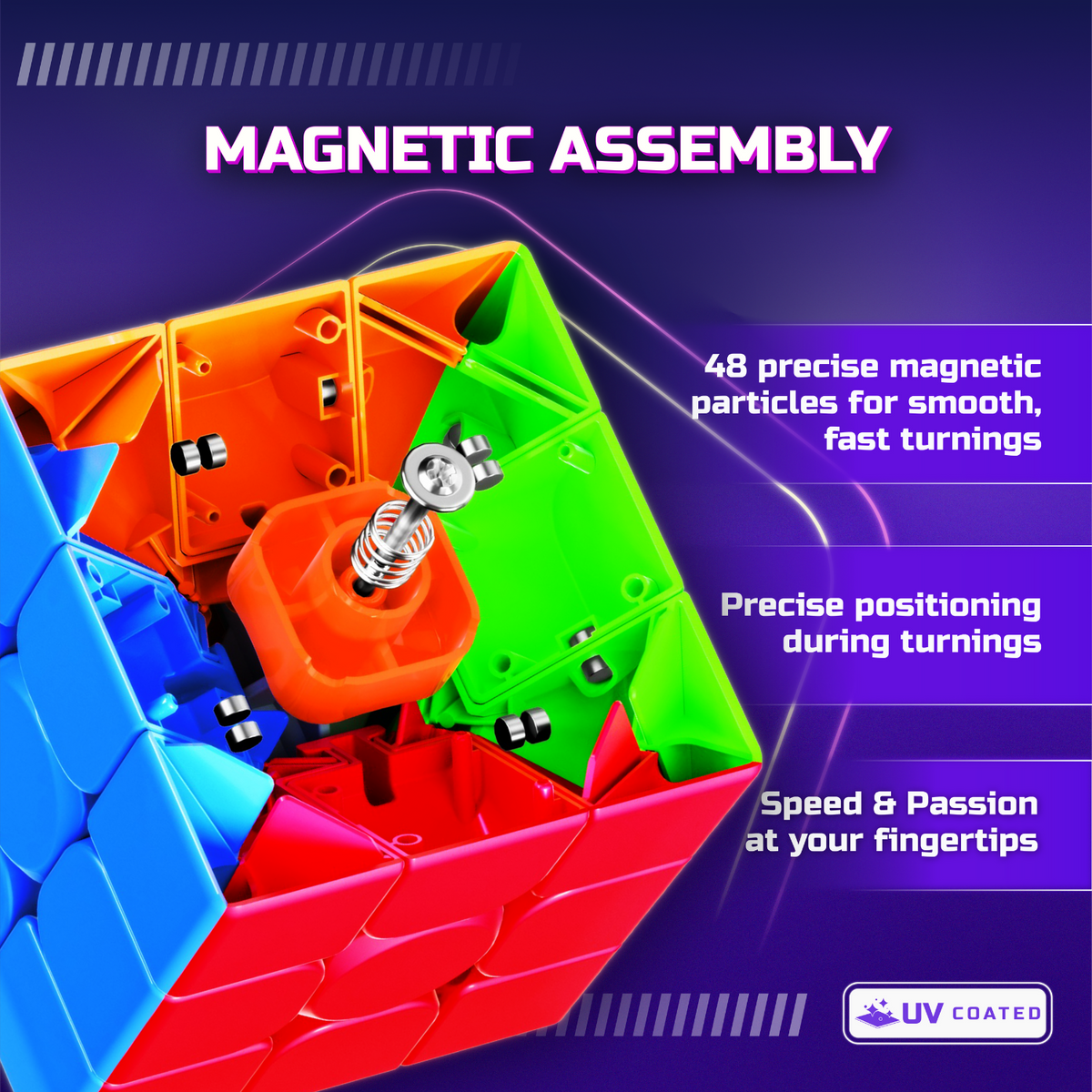 Buy Drift 3M v3 3x3 Magnetic Speed Cube Online | Cubelelo