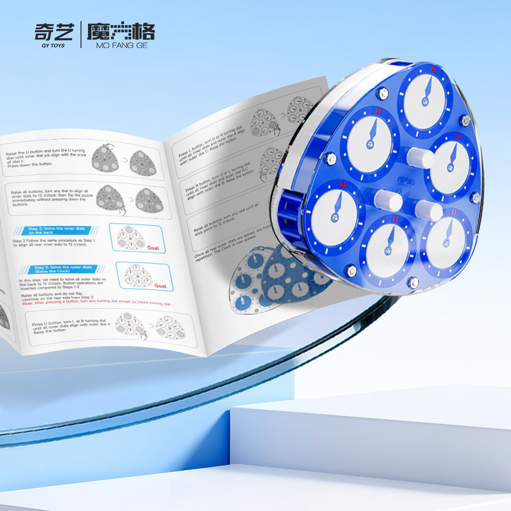 Buy QiYi 3x3 Magic Clock Speed Cube Online | Cubelelo