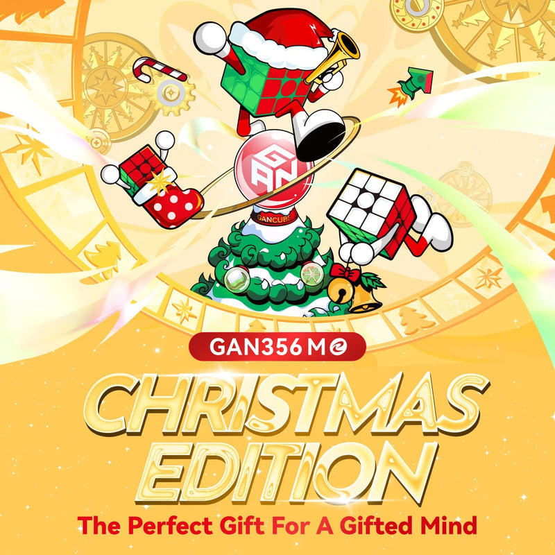 GAN 356 ME 3x3 - Limited Christmas Edition (Magnetic)