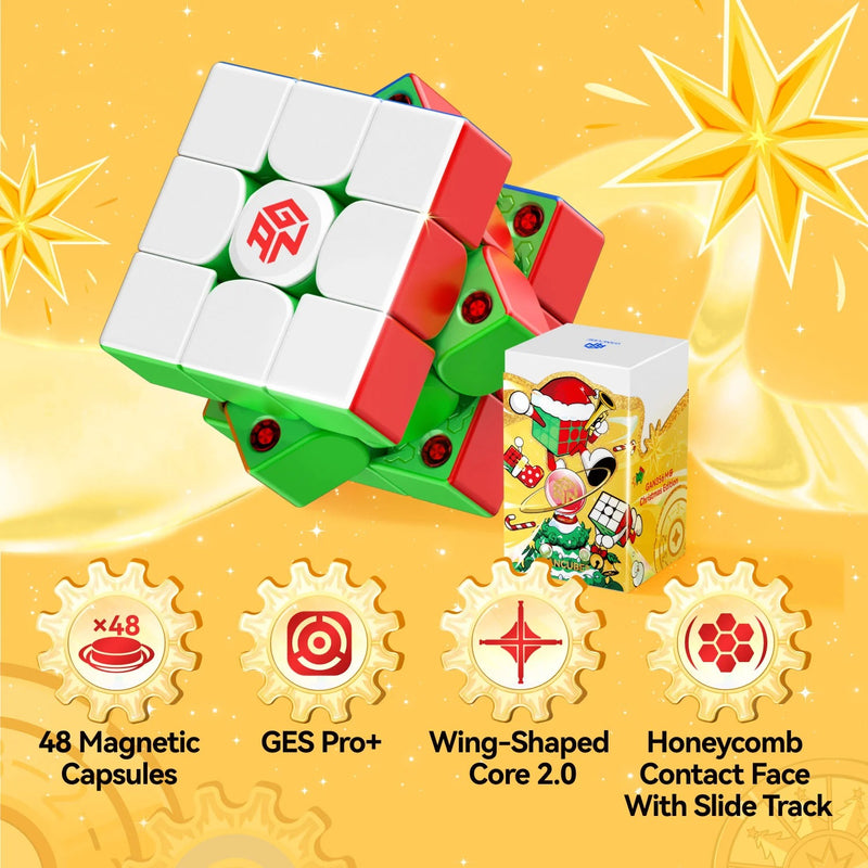 GAN 356 ME 3x3 - Limited Christmas Edition (Magnetic)