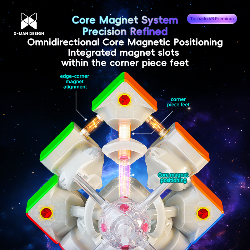 Buy QiYI X-Man Tornado 3x3 V3 Premium (Magnetic) Speed Cube Online