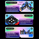 GAN V100 3x3 (Magnetic, MagLev, Core Magnets)