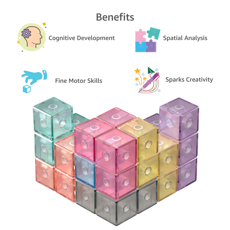 Cubelelo Magnetic Building Blocks