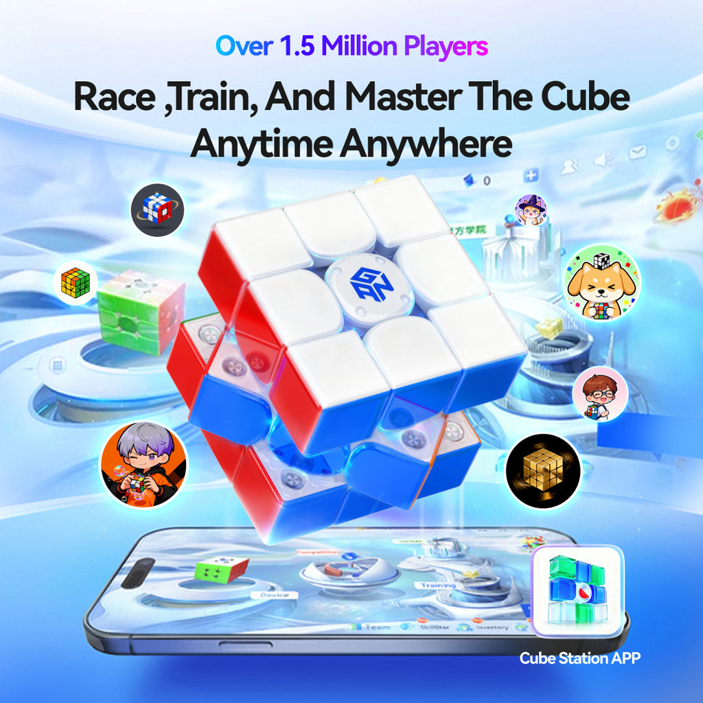 Smart Cubes Code Buy GAN i4 Smart Cube 3x3 (Magnetic) Speed Cube Online | Cubelelo